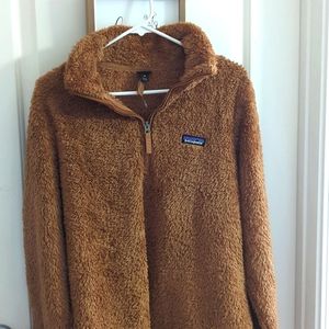 Patagonia Los Gatos 1/4 Zip Jacket in Beech Brown XL